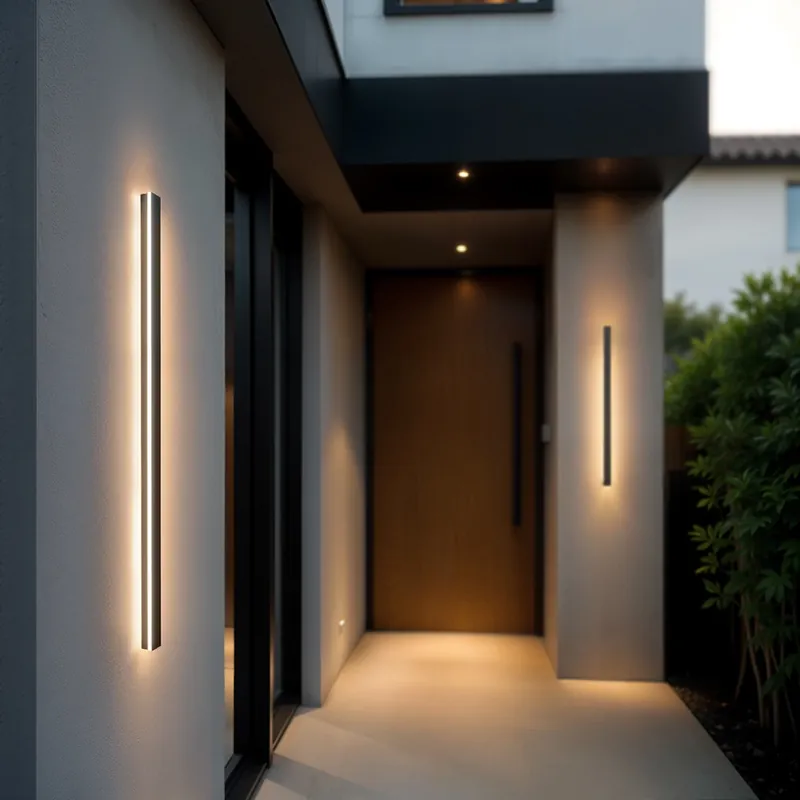 Ekspresowa dostawa Elewacyjna lampa listwa 1320 Domeno LED 18W 3000K IP54 czarny