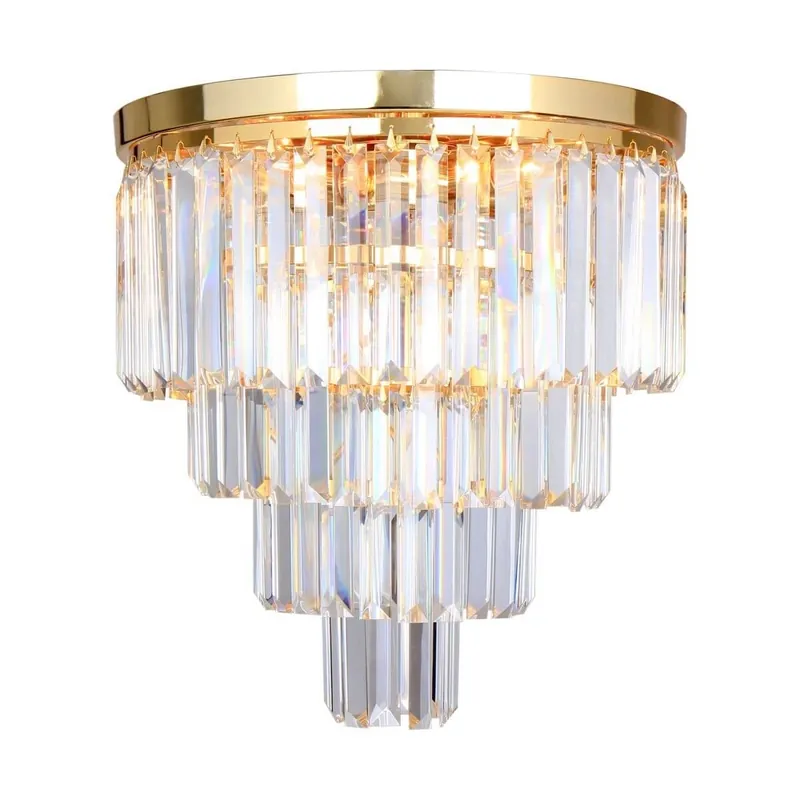 Plafon glamour Amedeo FC17106/4+1GLD sufitowa lampa złota kuchni Super okazja