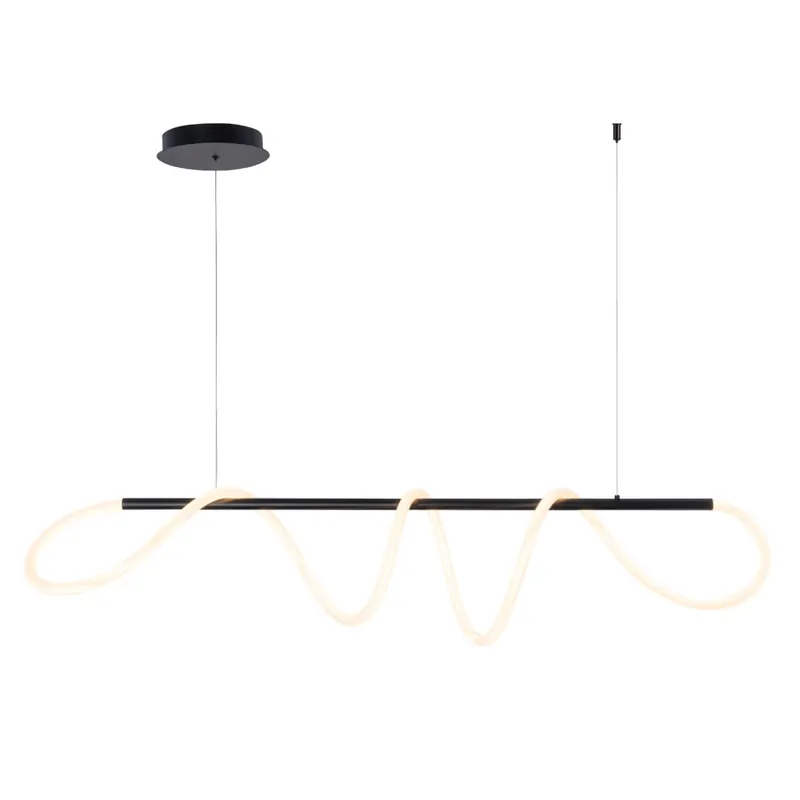 Wisząca Lampa ledowa Balbo 20006PMBK 45W 3000K6000K metalowa czarna Oferta limitowana