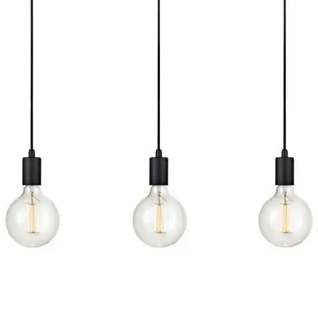 Darmowa dostawa LAMPA wisząca SKY 106336 Markslojd metalowa OPRAWA zwis LISTWA sufitowa przewody kable czarne