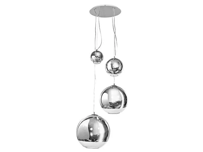 Lampa wisząca Silver Ball 4 AZ2531 AZzardo dekoracyjna oprawa w stylu design Rabat