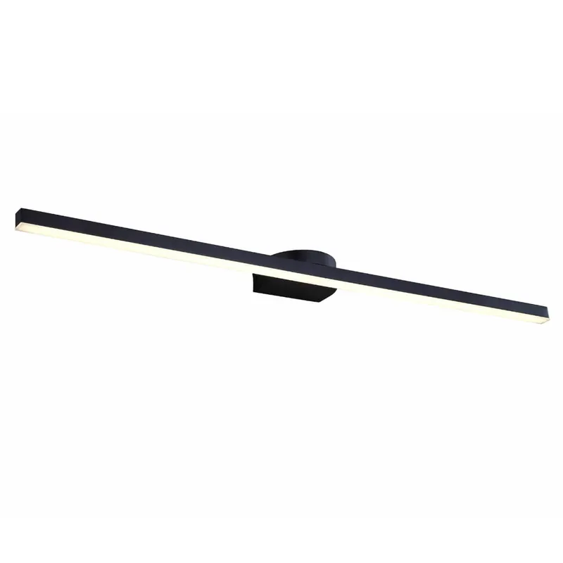 Ledowa lampa ścienna Arvi W8955140BK Zumaline 20W 4000K metalowa czarna Bezpieczna płatność
