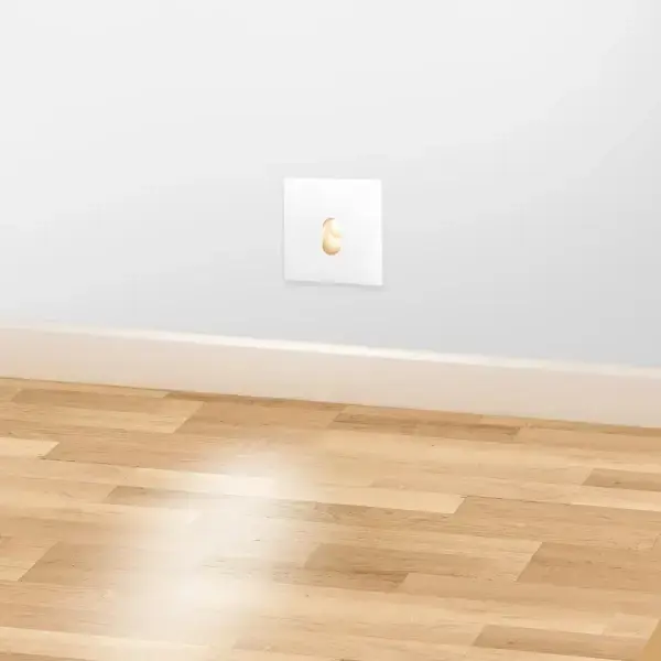 Lampa schodowa podtynkowa Lesel  001 L 100101102 Elkim LED 1W 3000K biała Super okazja