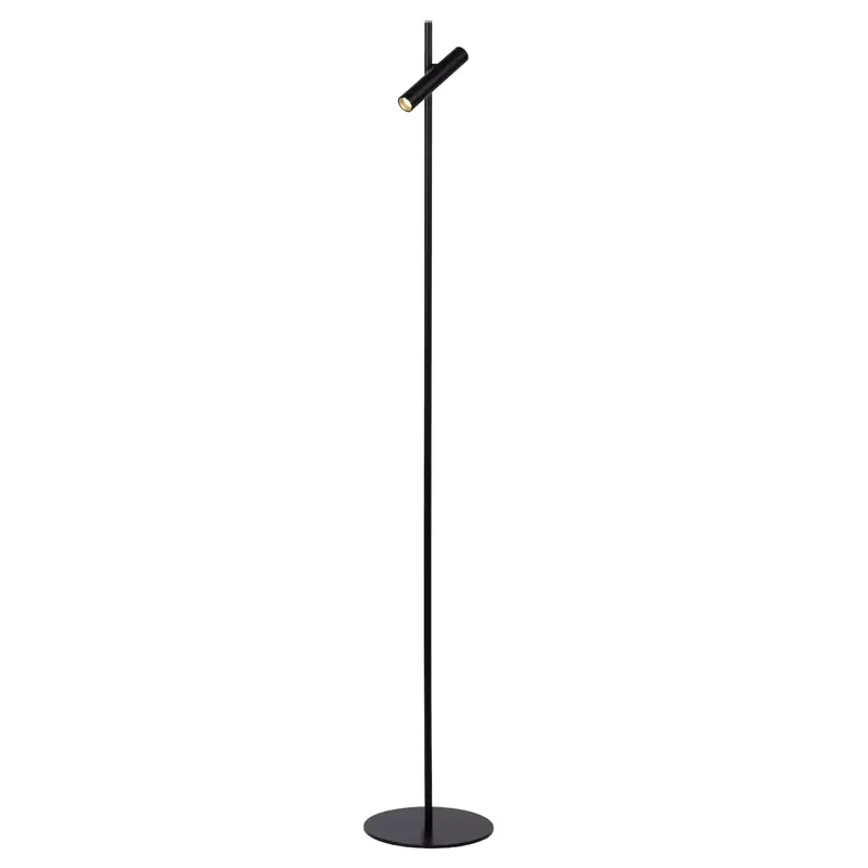 Bezpieczne zakupy Ściemnialna lampa podłogowa PHILON 79781/05/30 Lucide LED 4,5W 3000K czarny