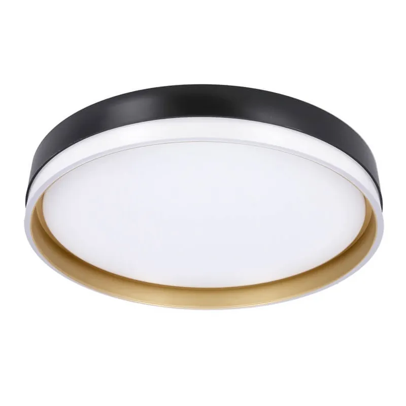 Plafon ledowy Manhattan 1317727 LED 24W 4000K czarny złoty biały Zamów teraz