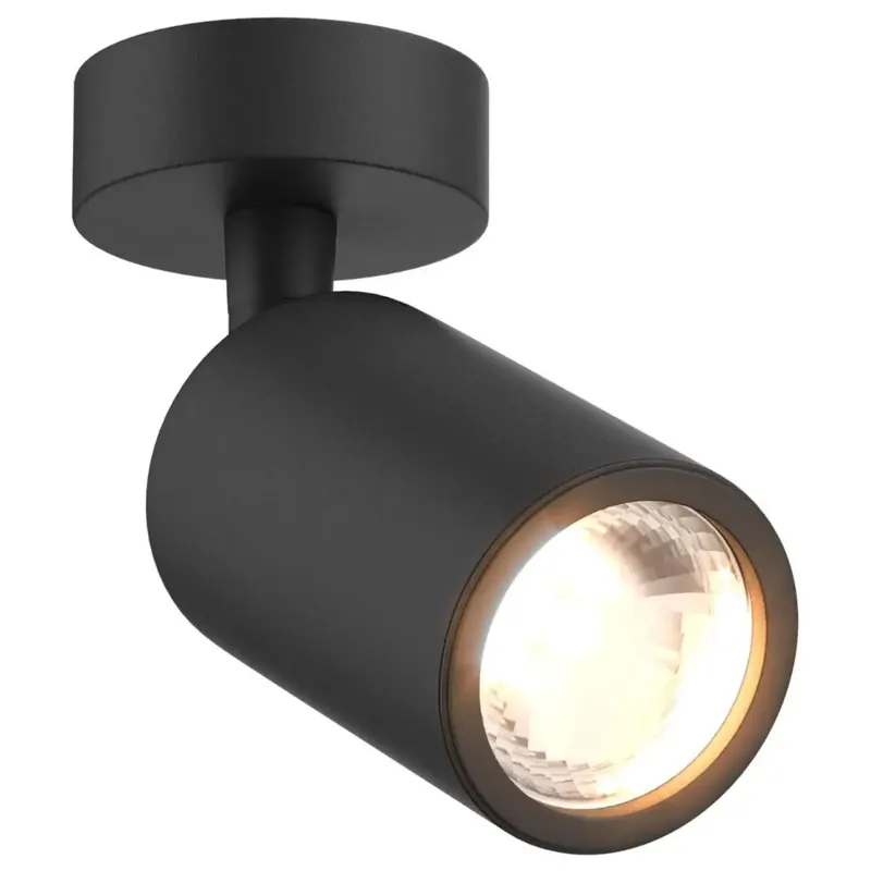 Spot Lampa sufitowa TORI 20016BKN metalowa regulowana tuba czarna Zamów teraz
