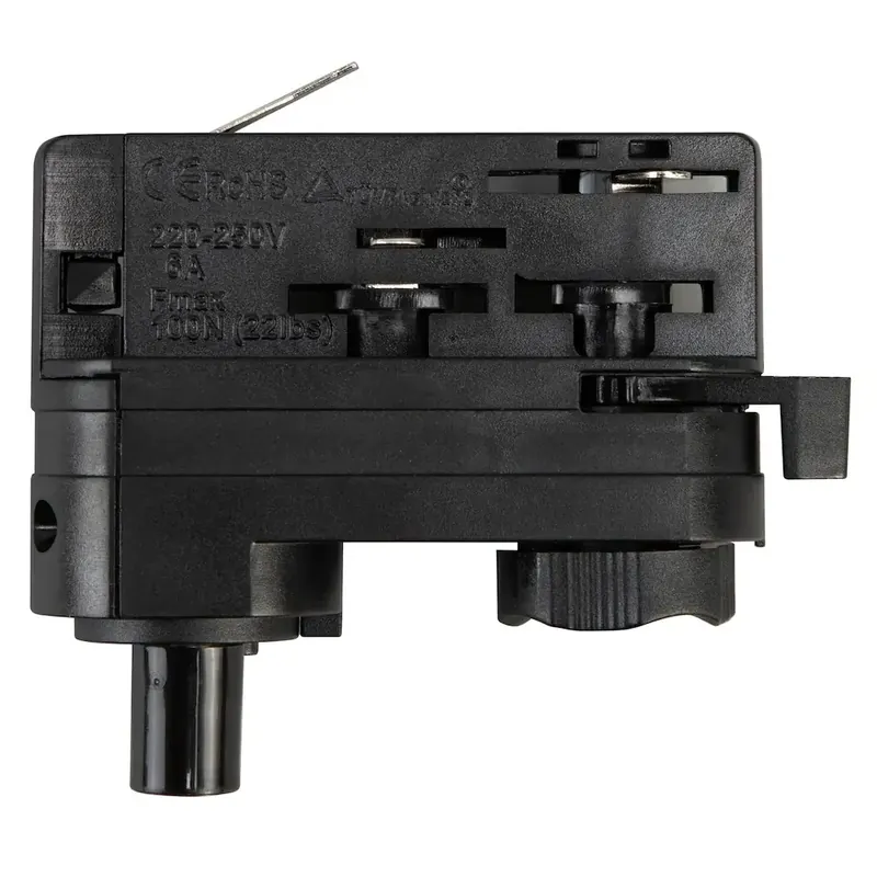Tani Adapter do szyny trójfazowej Track ML2144 do lamp wiszących czarny