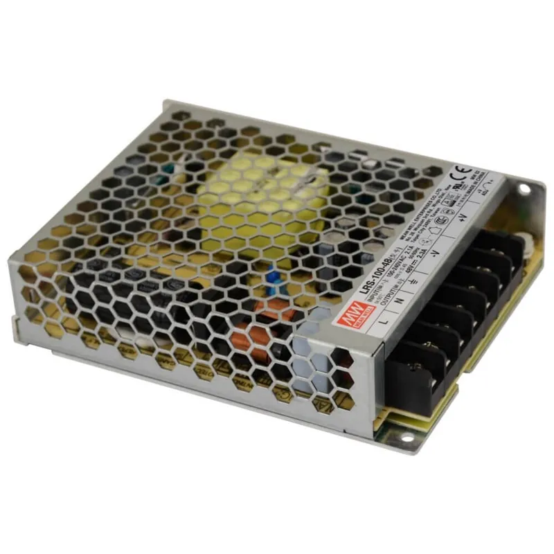Metalowy zasilacz magnetyczny Radity TRA004DR100S 48V do systemu szynowego Szybka wysyłka