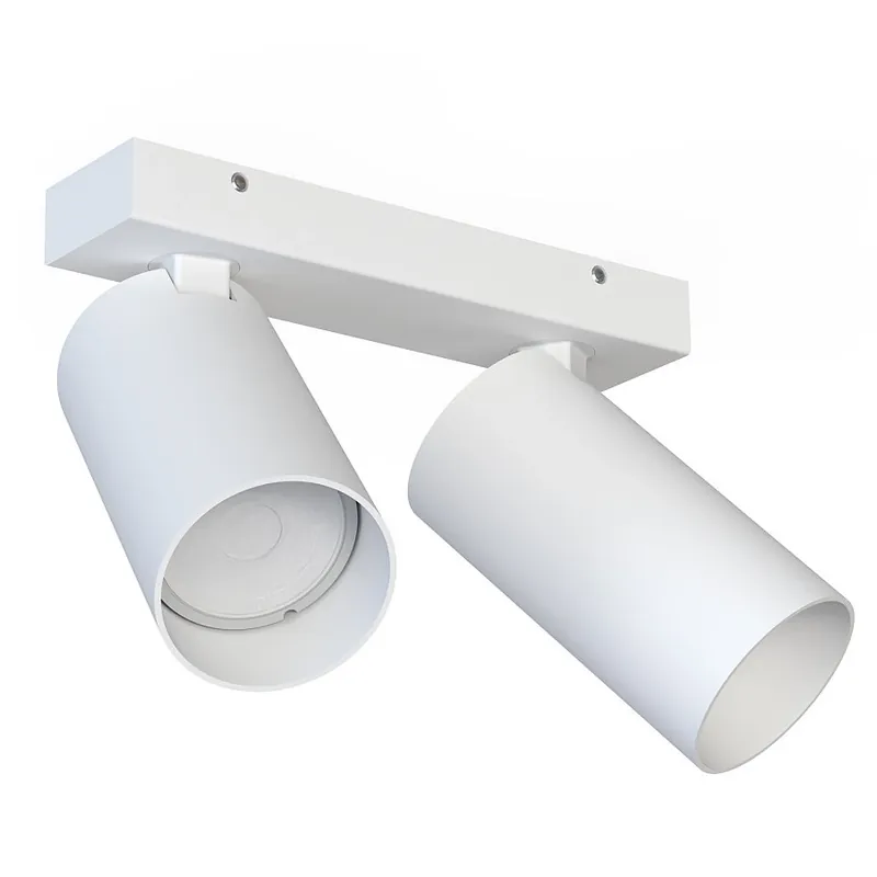 Ekspresowa dostawa Lampa natynkowa 2płomienna Mono 7810 biały downlight metalowy
