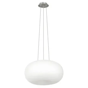 Niska cena Lampa wisząca Inez RLD93023-3A Zuma Line nowoczesna zaokrąglona oprawa w kolorze białym