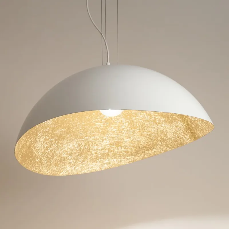 Rabat Lampa wisząca do jadalni SOLARIS 40616 Sigma biały złoty