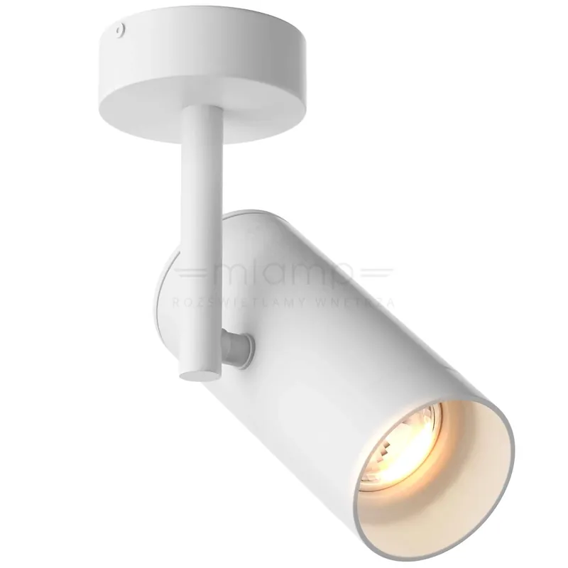 Spot Lampa sufitowa TORI 20015WHN regulowana metalowa tuba biała Ograniczona ilość