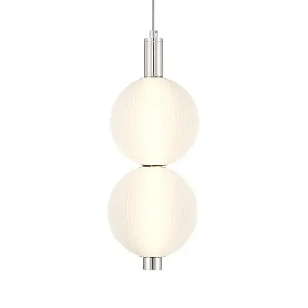 Bezpieczna płatność Kulista lampa wisząca Palmas QNPALMAS2MPPN LED 20W 3000K biała