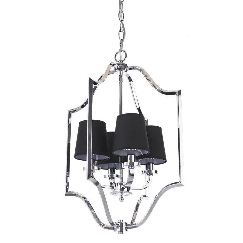 Lampa wisząca New York P04380CH-BK COSMOLight czarna oprawa Rabat