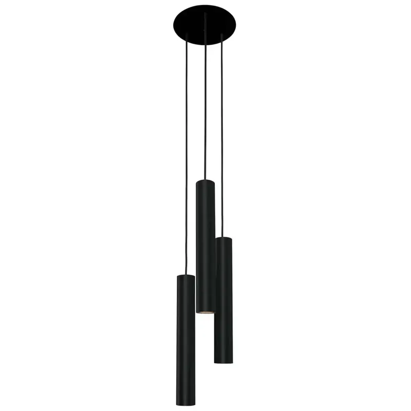 Darmowa dostawa LAMPA wisząca EYE L 8917 Nowodvorski tuba OPRAWA metalowy ZWIS kaskada czarna