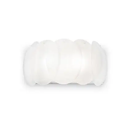 Darmowa dostawa Kinkiet Ovalino AP2 038025 Ideal Lux biała oprawa w stylu design