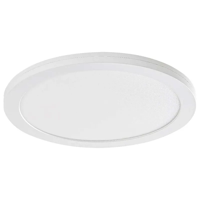 Wyjątkowa oferta Plafon LAMPA okrągła SONNET 1490 Rabalux sufitowa OPRAWA wpust LED 30W 4000K metalowy biały