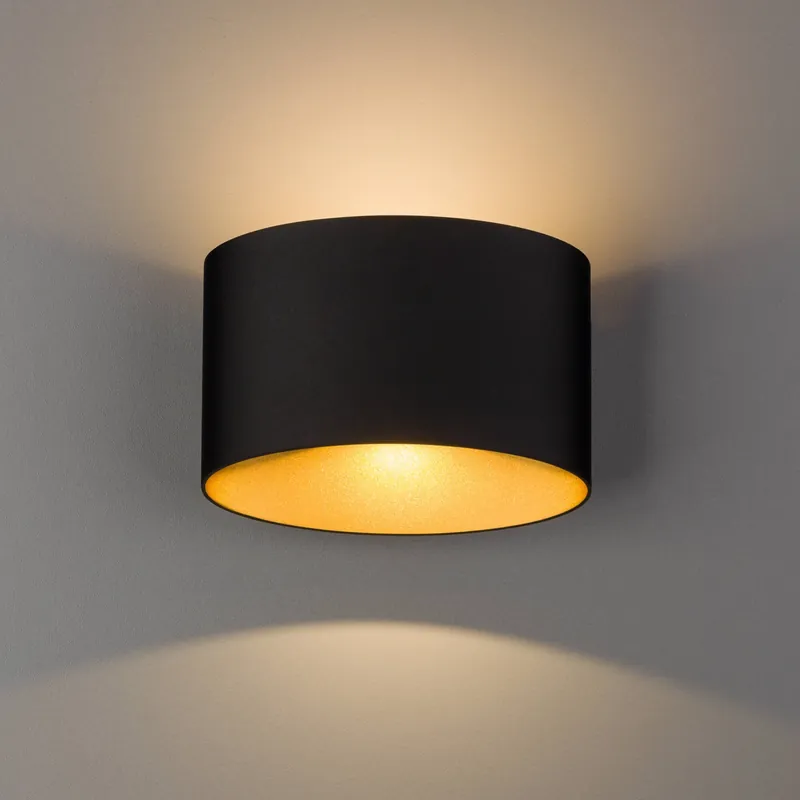 Darmowa dostawa Loftowa LAMPA ścienna ELLIPSES LED 8182 Nowodvorski okrągła OPRAWA metalowa LED 10W 3000K kinkiet łazienkowy IP54 czarny
