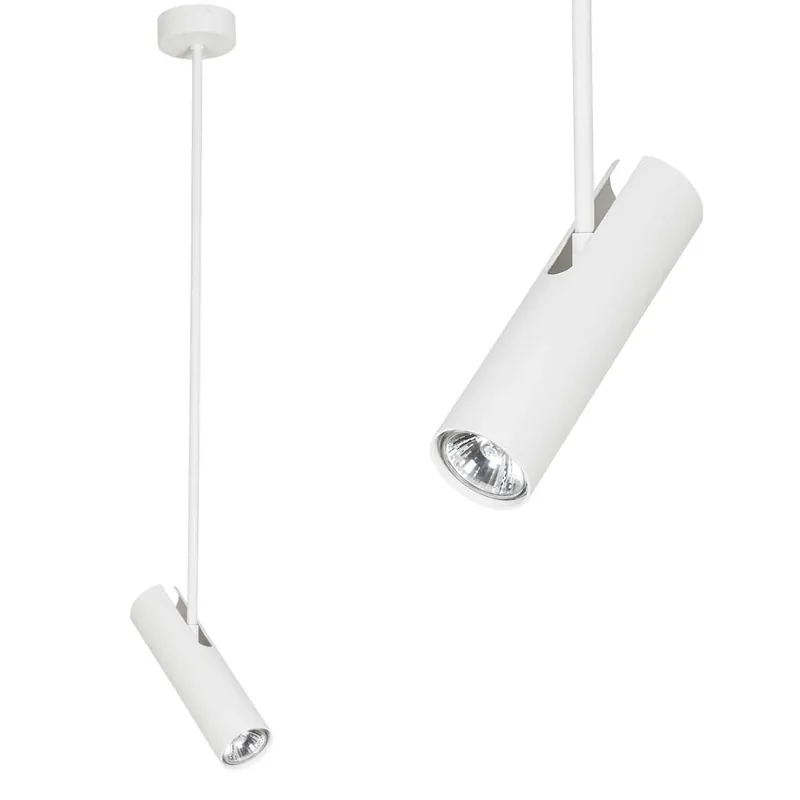 Halogenowa LAMPA sufitowa EYE SUPER B 6490 Nowodvorski tuba OPRAWA metalowa spot biały Tani