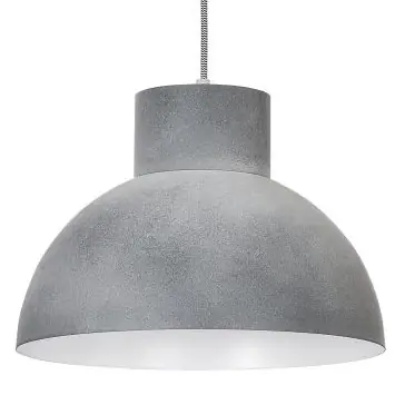 Szybka wysyłka Industrialna LAMPA wisząca WORKS 6510 Nowodvorski metalowa OPRAWA kuchenna ZWIS high bay nad wyspę kopuła szara