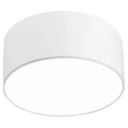 Hit sprzedaży Plafon LAMPA sufitowa CAMERON 9605 Nowodvorski okrągła OPRAWA abażurowa biała pasteron
