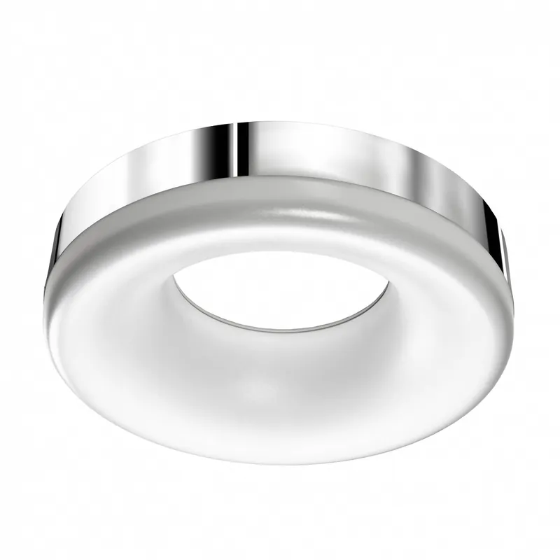 Nowy Plafon Ring LED AZ2947 AZzardo okrągła oprawa w kolorze chromu