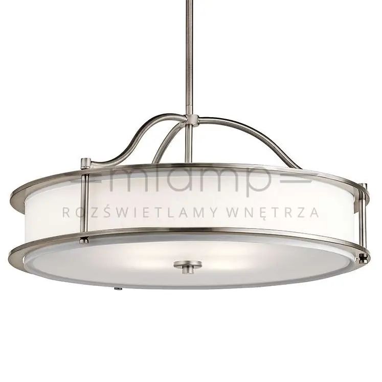 Klasyczna LAMPA wisząca KLEMORYPMCLP Elstead KICHLER okrągła OPRAWA zwis cyna biały Dodaj do koszyka