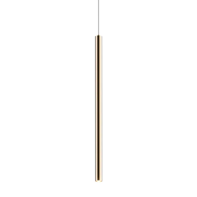 Rabat Lampa wisząca LOYA P046101AF7F7 LED 5W 3000K sopel tuba złoty matowy