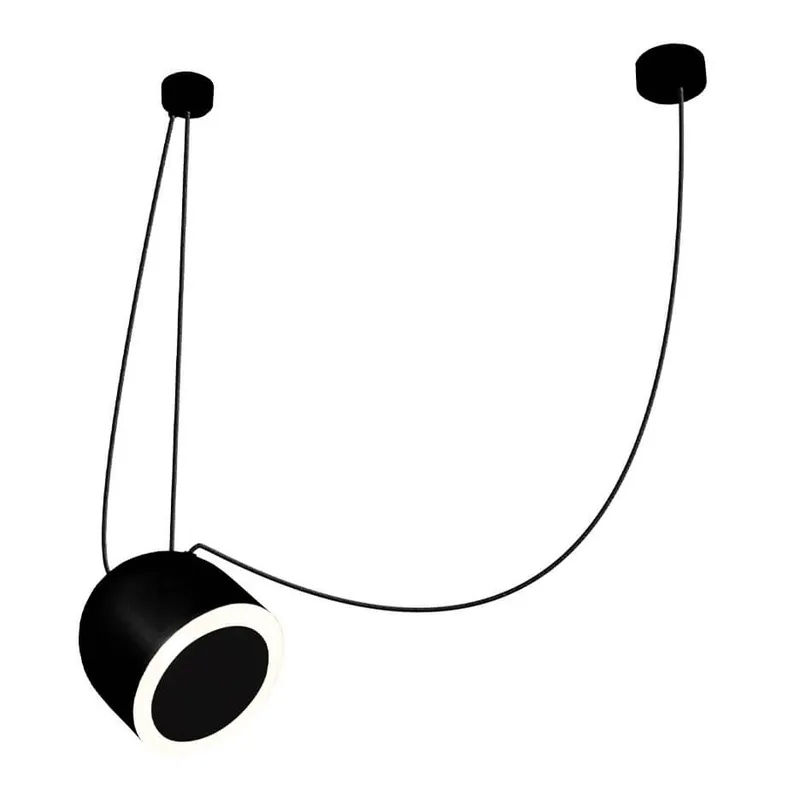 LAMPA wisząca DOBO 9035 Shilo metalowa OPRAWA zwis czarny Ograniczona ilość