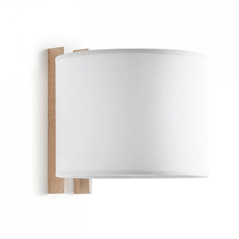 Kinkiet Wood 621C-G05X1A-50-CA Exo nowoczesna oprawa w kolorze białym Szybka dostawa