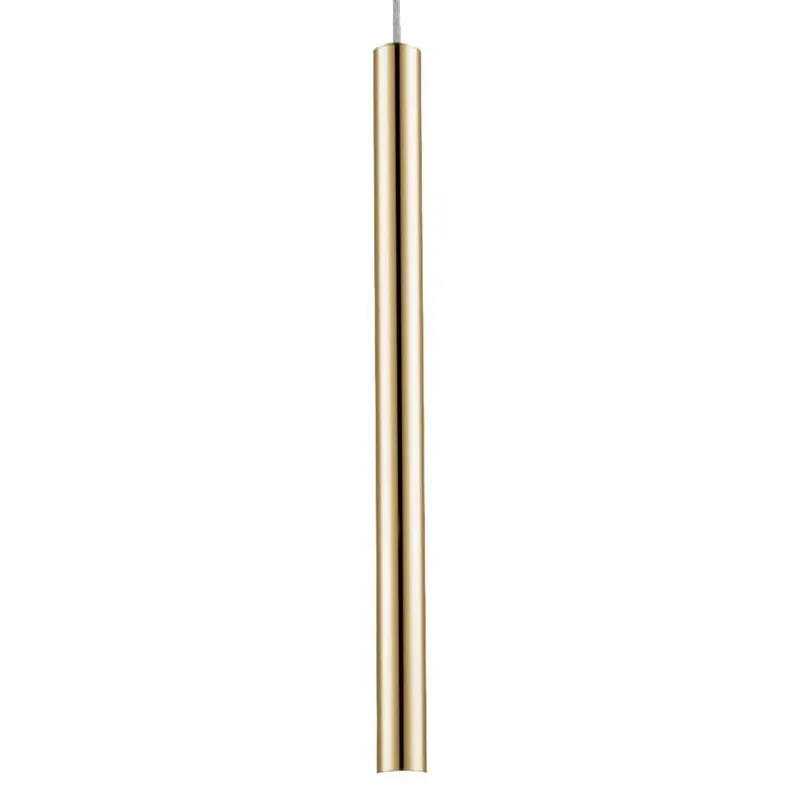 Tani Minimalistyczna lampa zwis LOYA P046101AK4K4 LED 5W 3000K tuba złoty