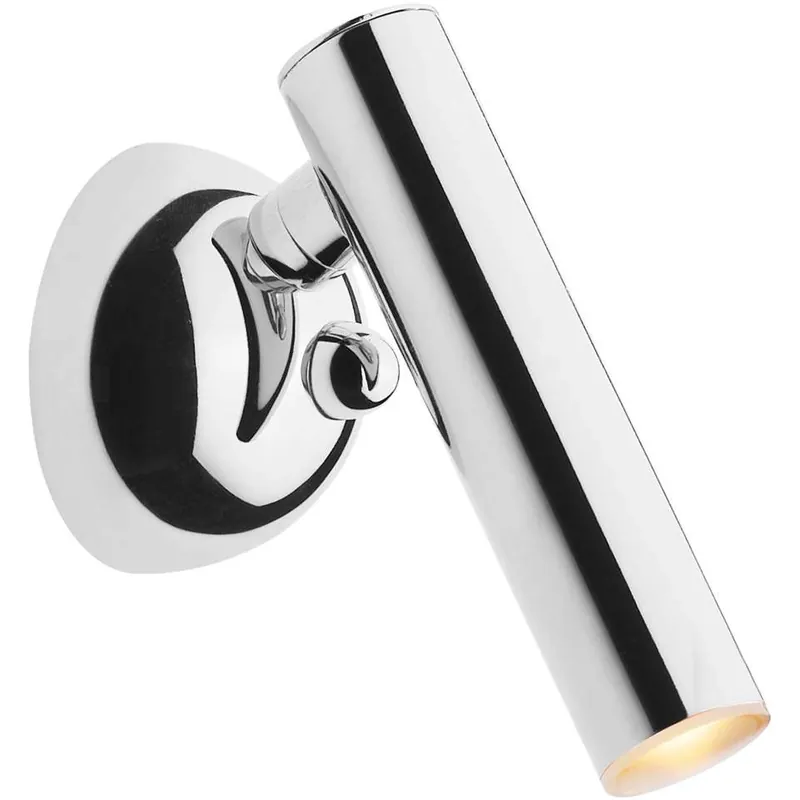Nie przegap Lampa ścienna LOYA W046101AF4F4 LED 5W 3000K tuba srebrny połysk