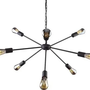 Lampa wisząca Rod 9734 Nowodvorski Lighting nowoczesna oprawa w kolorze czarnym Bestseller