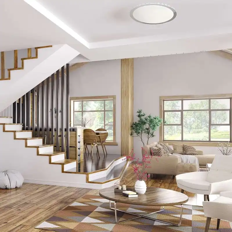 Plafon LAMPA sufitowa LAYLA ML4222 Milagro okrągła OPRAWA glamour z pilotem LED 33W 3000K – 6000K kryształki białe chrom Zniżka