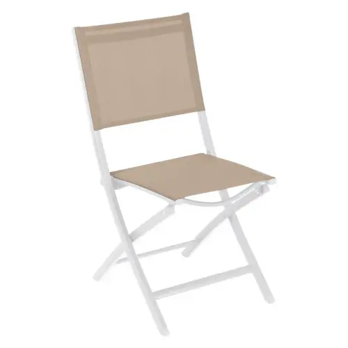 Krzesła ogrodowe składane Essentia, 4 szt, Linen White  Hesperide Szybka dostawa