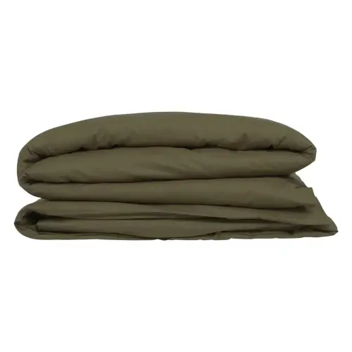 Bawełniana poszwa na kołdrę 240x220, OekoTex, zieleń khaki Atmosphera Szybka wysyłka