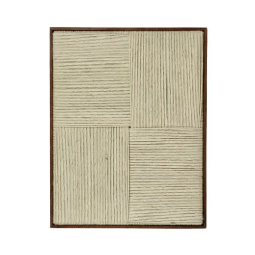 Szybka wysyłka Obraz tekstylny Telaio 57x72, offwhite biały Pomax