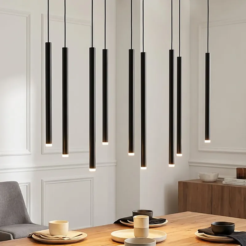 Selter lampa wisząca 9punktowa czarna 552/9 Darmowa dostawa