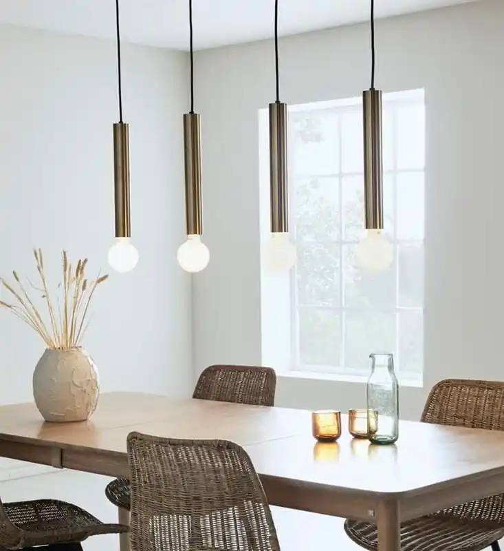Sencillo lampa wisząca 4punktowa mosiądz 108263 Promocja