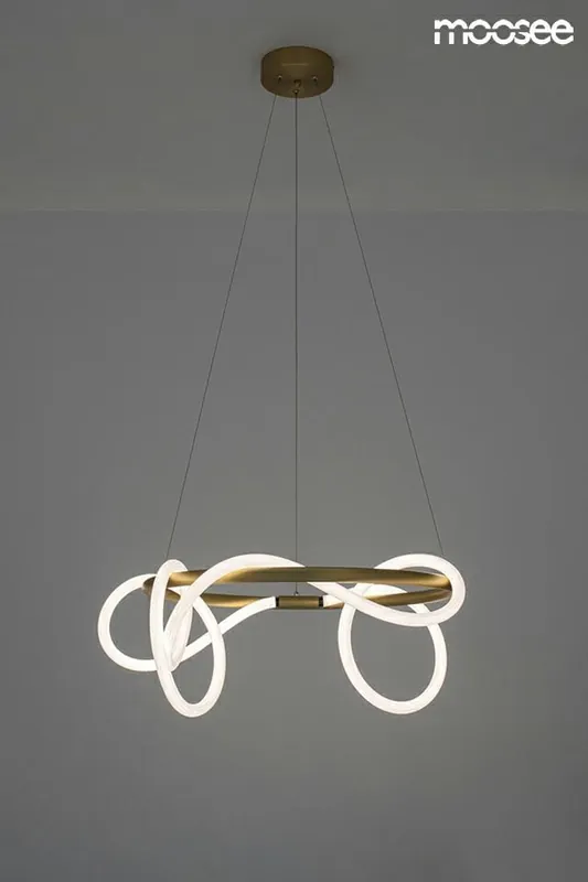 Ograniczona ilość Serpiente LED lampa wisząca 1punktowa złota MSE010100236