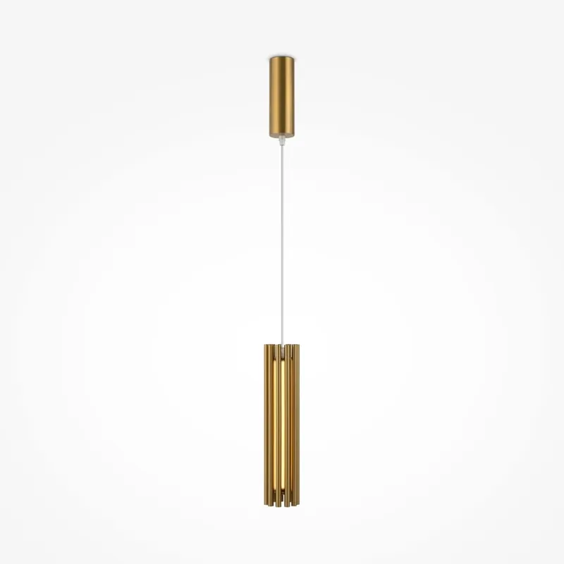 Dostępne od ręki Sonata LED lampa wisząca 1punktowa mosiądz MOD410PLL12BS3K