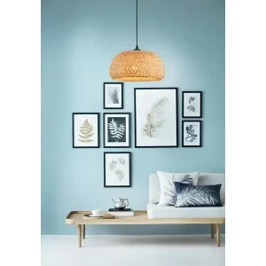 Sorell lampa wisząca 1xE27 czarna rattan 34470111 Zamów teraz