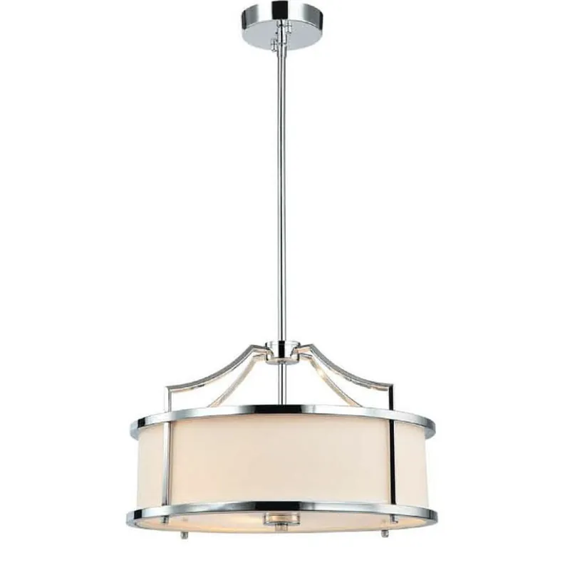 Łatwy zwrot Stanza Cromo S lampa wisząca 3punktowa chrom