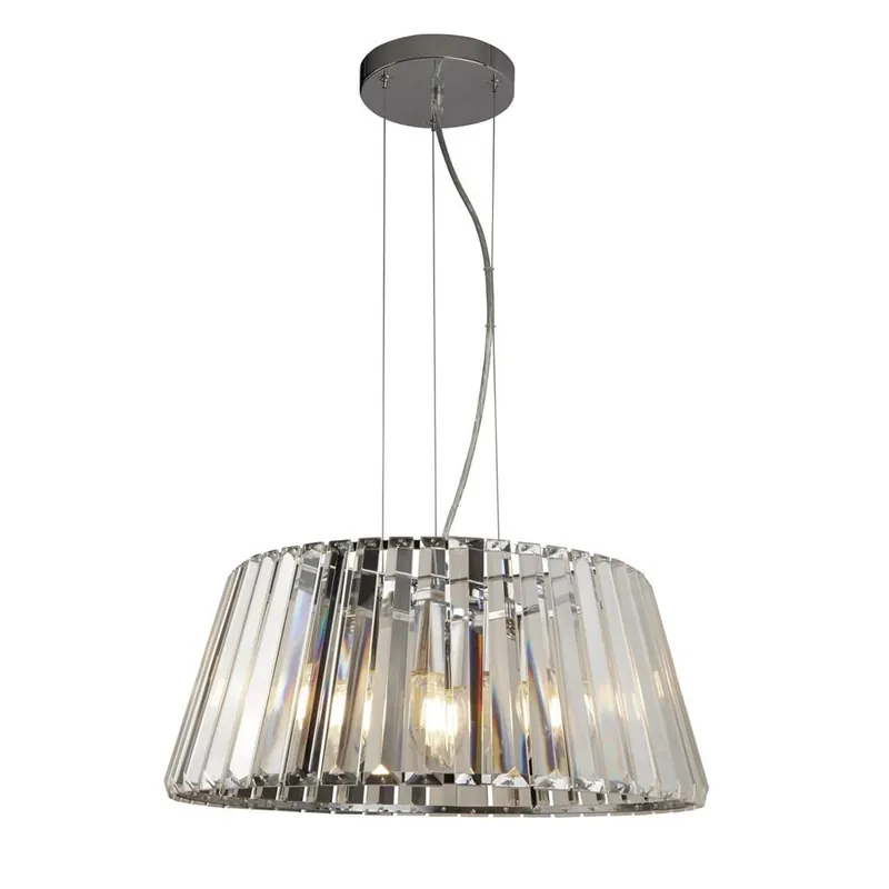 Tylko do końca tygodnia Tiara lampa wisząca 5punktowa chrom/przeżroczysta 28955CC