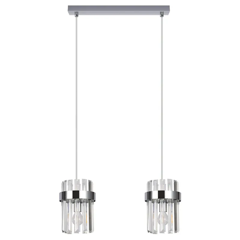 Darmowa dostawa Vetro lampa wisząca 2xE14 chrom LP2910/2L CH