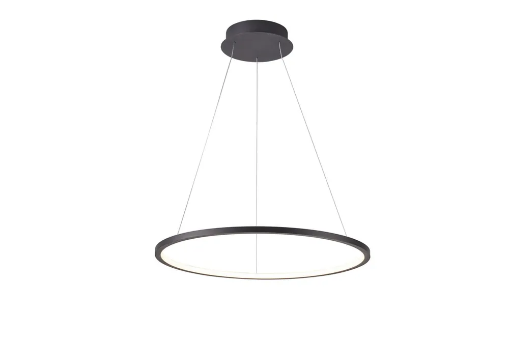Hit cenowy Vinola D80 lampa wisząca 1xLED/48W czarna PND56135B080RPCBK3KS4KTRDIMM