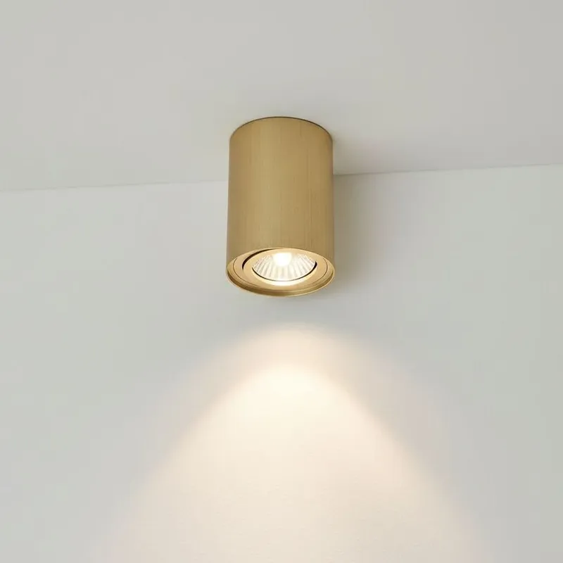 Alfa lampa sufitowa tuba kierunkowa złota Okazja