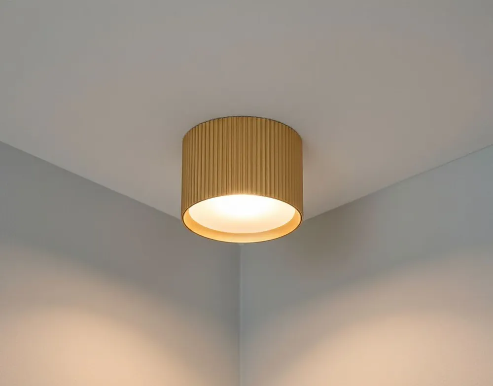 Rabat Gisele lampa sufitowa tuba GX53 złota