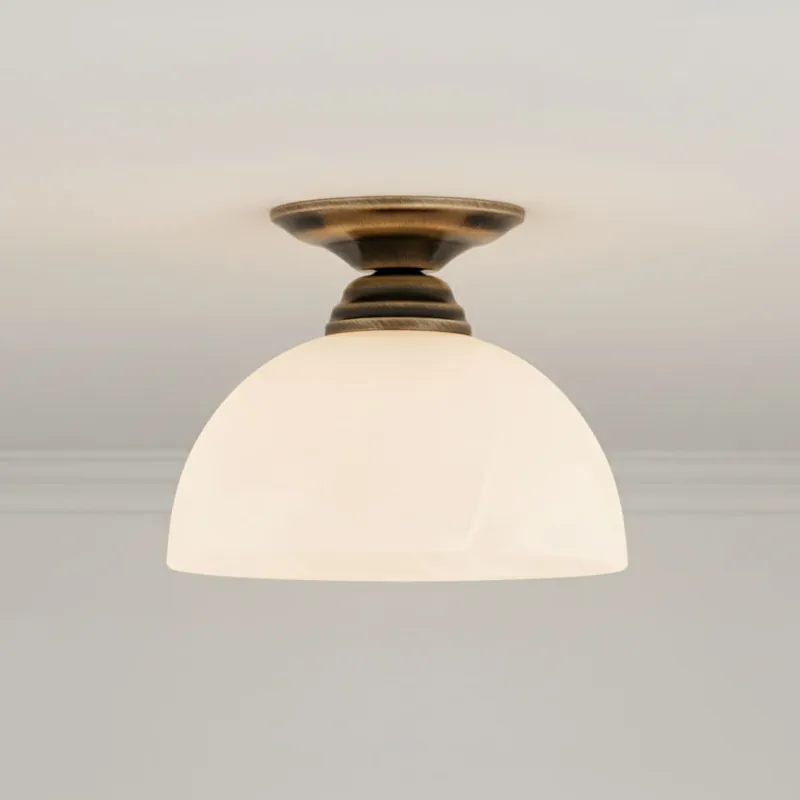Ostatnia szansa Frella lampa sufitowa 1xE27 patyna O3460 P1 PAT
