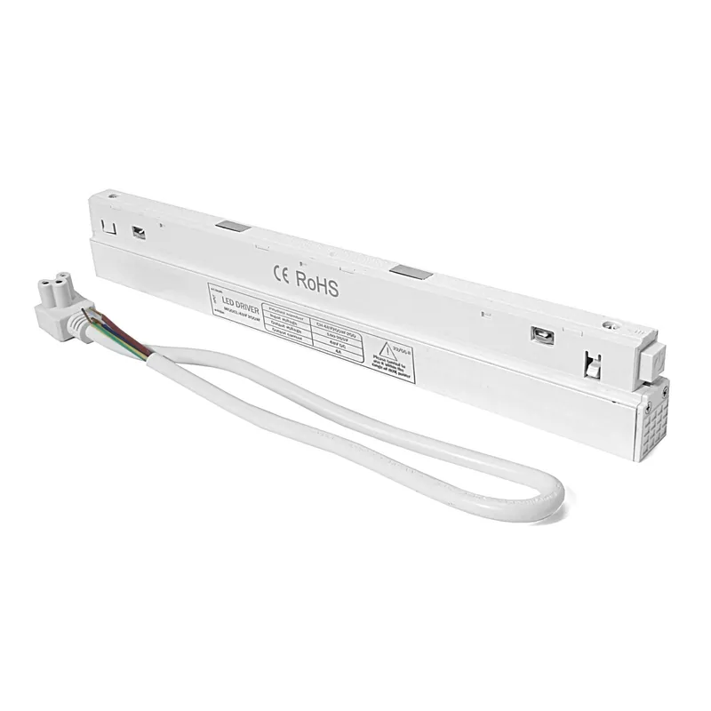 Zasilacz wpinany do szyn magnetycznych 200W/48DC biały Wyjątkowa oferta